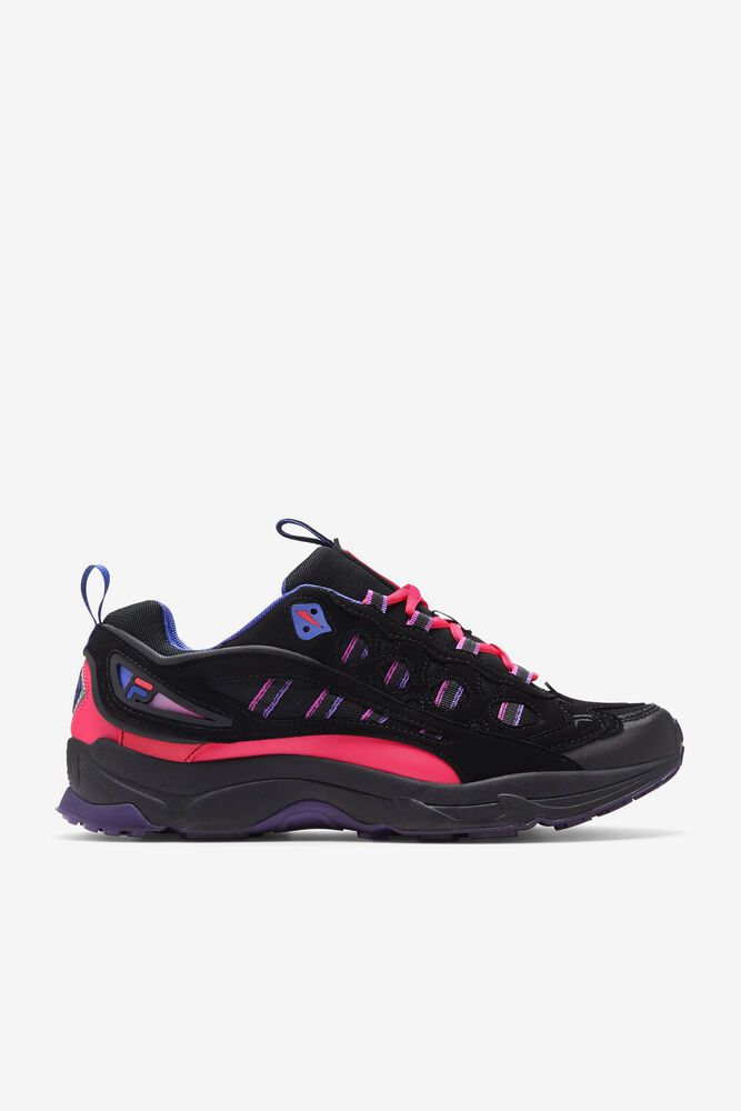 Fila Boveasorus 98 At Trainers Black - Mens - 53804HBSC